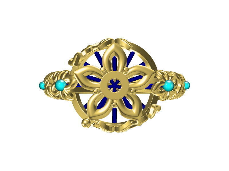 RINGS 3D print model_80