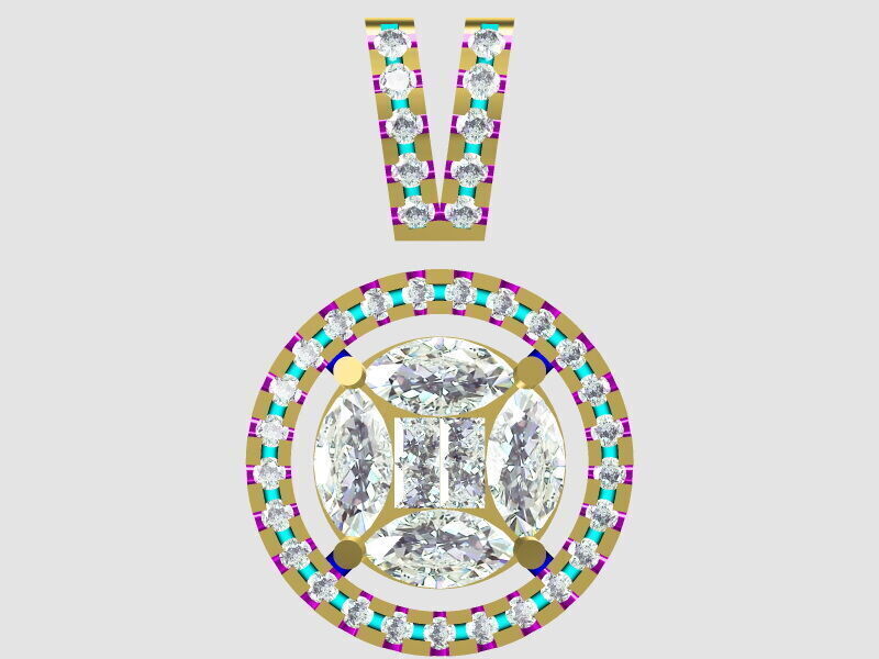 RINGS 3D print model_6