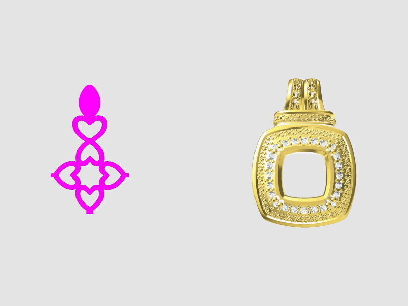 RINGS 3D print model_9