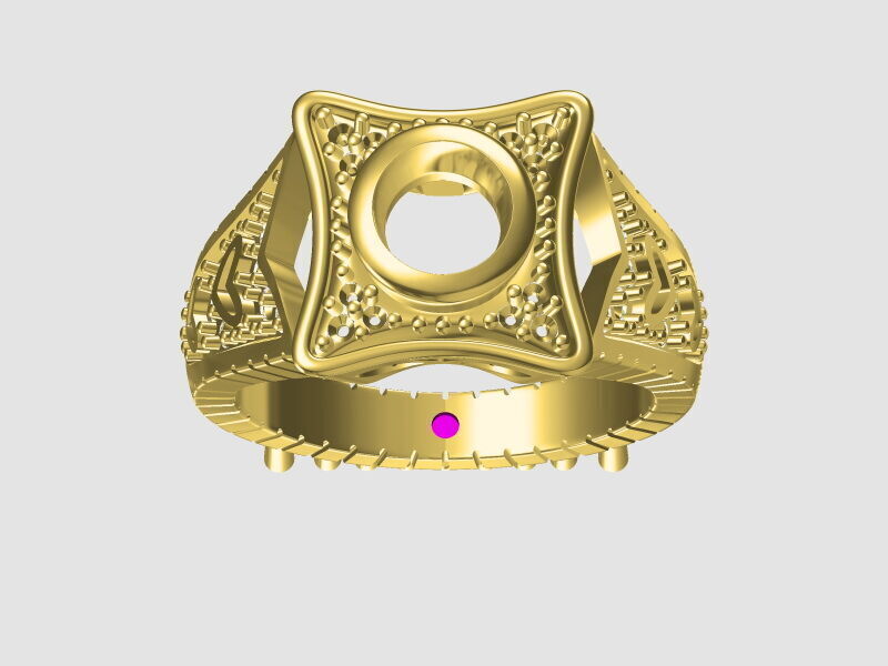 RINGS 3D print model_21