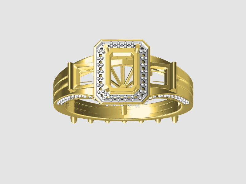 RINGS 3D print model_39