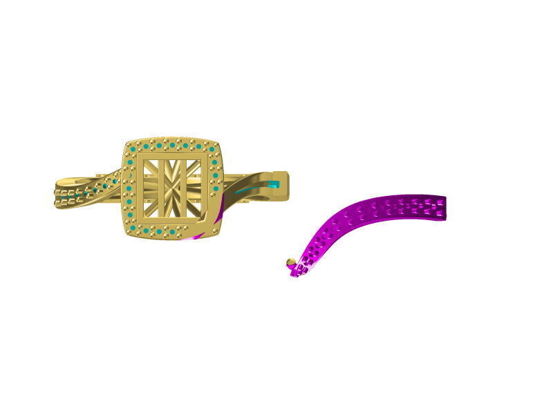 RINGS 3D print model_83