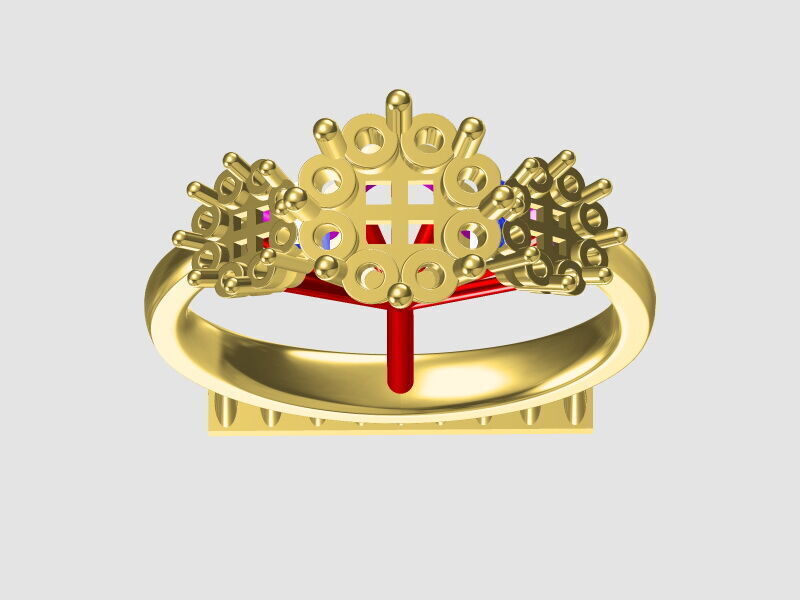 RINGS 3D print model_53