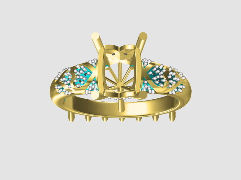 RINGS 3D print model_37