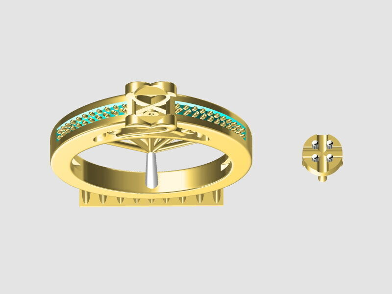 RINGS 3D print model_49