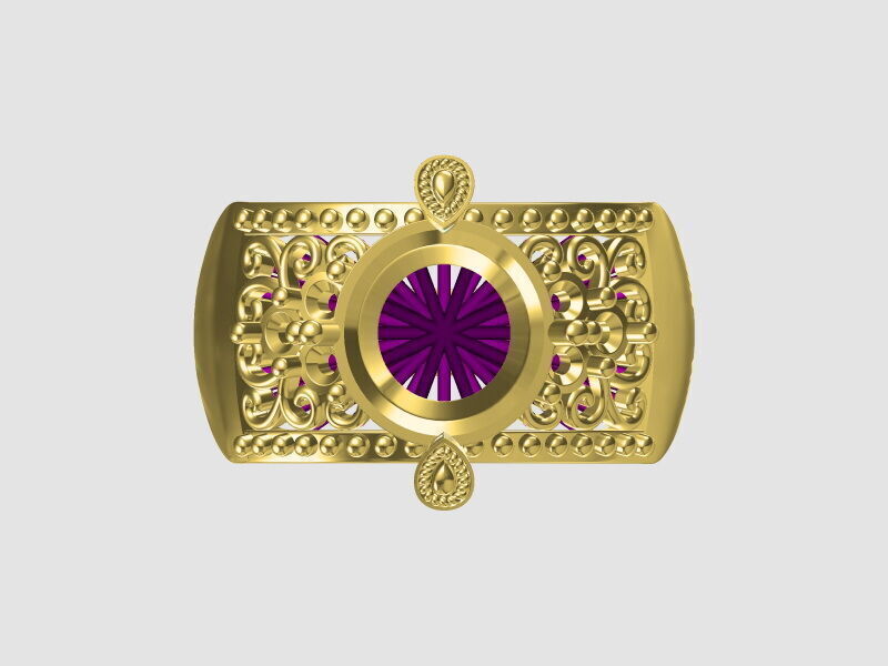 RINGS 3D print model_24