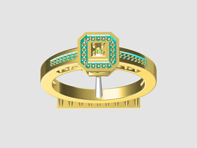 RINGS 3D print model_51