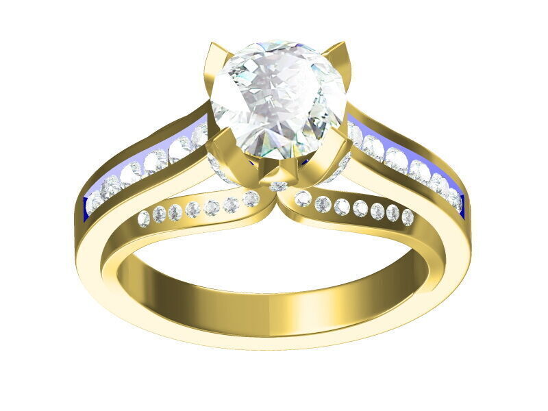 RINGS 3D print model_96