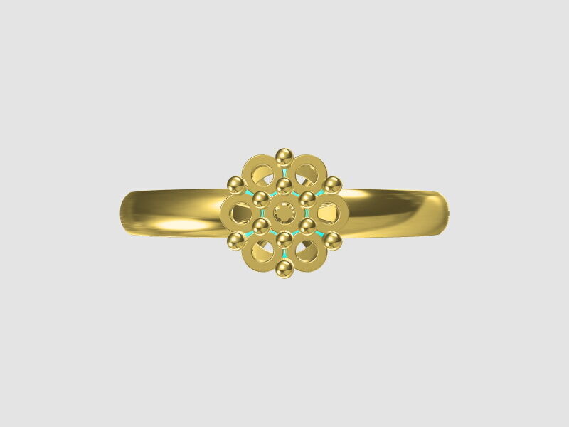 RINGS 3D print model_31