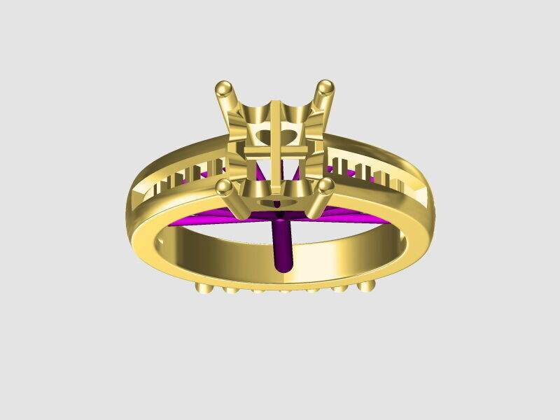 RINGS 3D print model_22