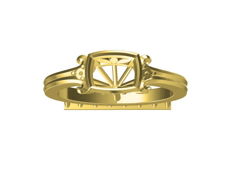 RINGS 3D print model_77