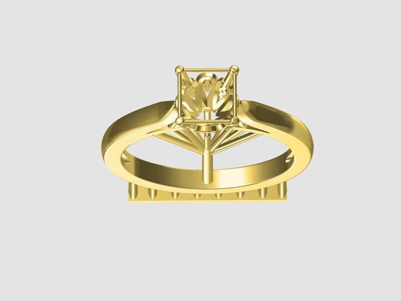 RINGS 3D print model_64