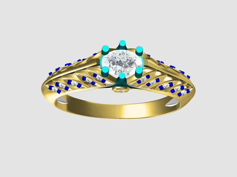 RINGS 3D print model_8