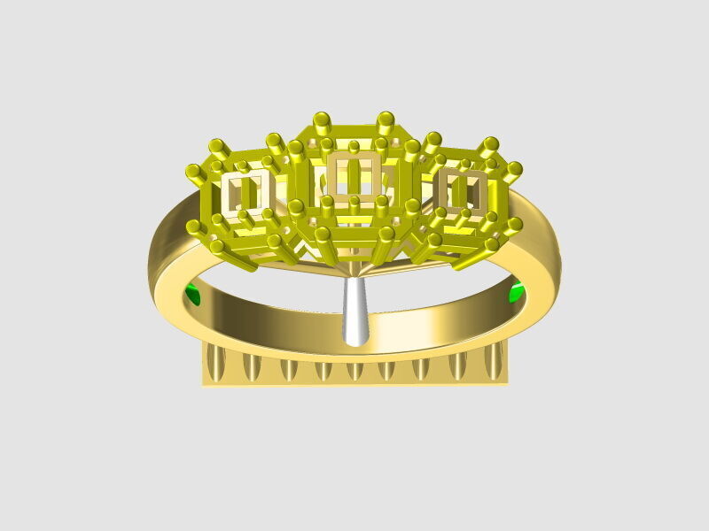 RINGS 3D print model_40