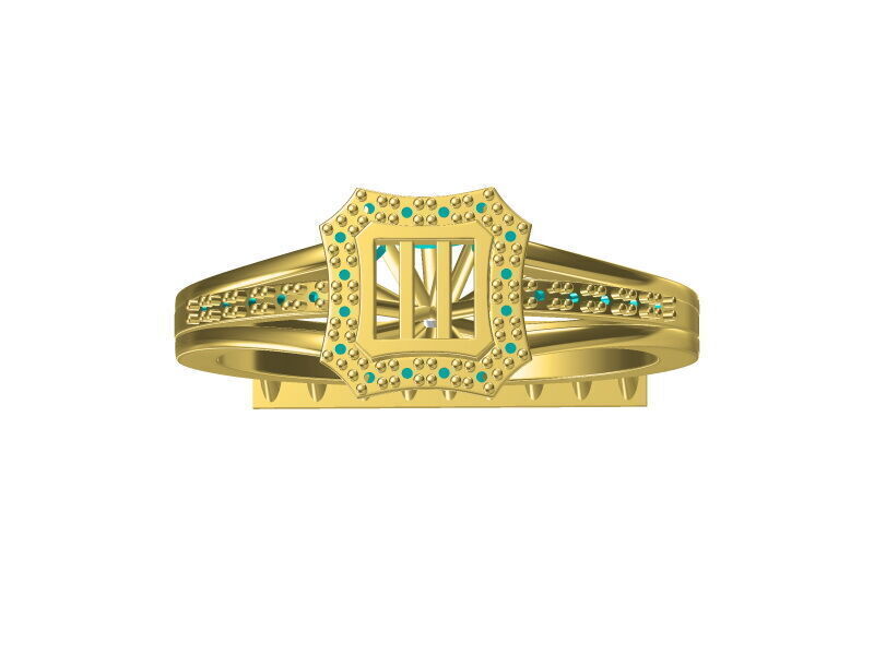 RINGS 3D print model_85