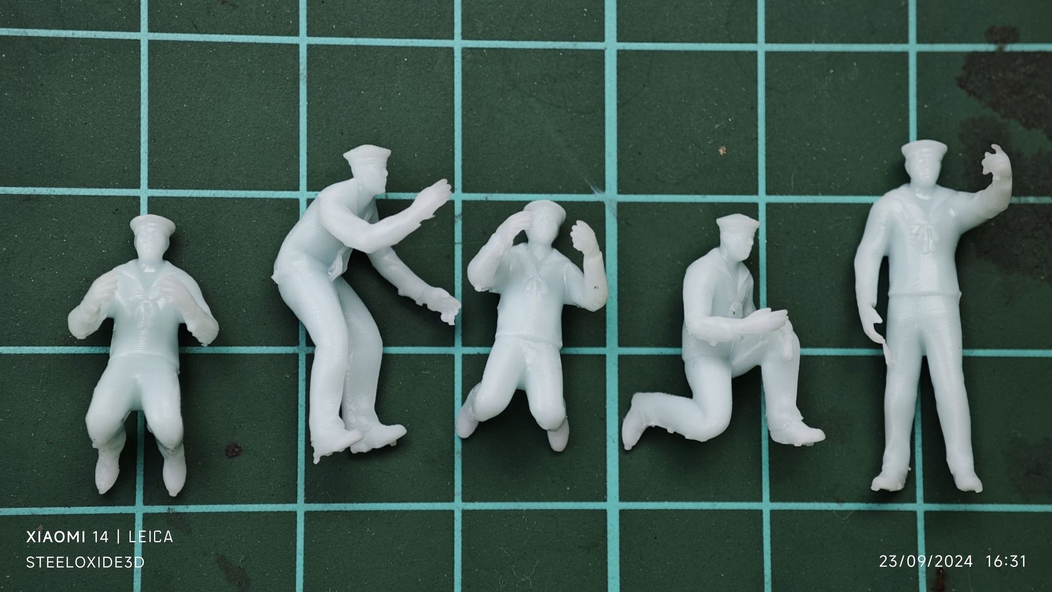 WWII IJN sailors set 2 3D print model_3