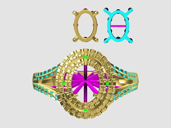 RINGS 3D print model