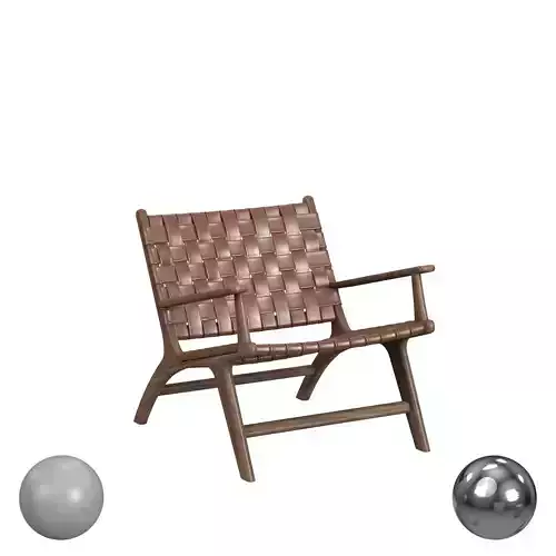 WikholmForm PORTO Armchair W Arm Cognac