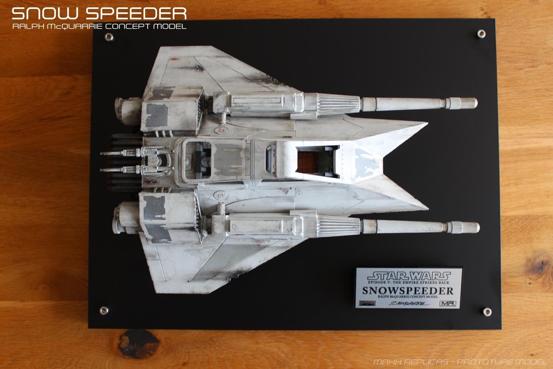 Ralph McQuarry Concept Snowspeeder  3D print model_2