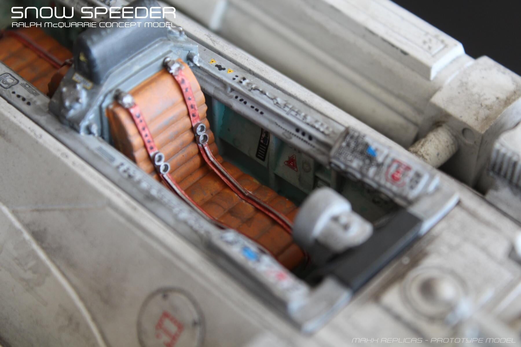 Ralph McQuarry Concept Snowspeeder  3D print model_3