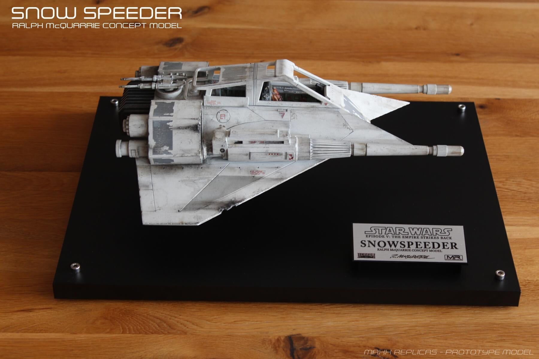 Ralph McQuarry Concept Snowspeeder  3D print model_4