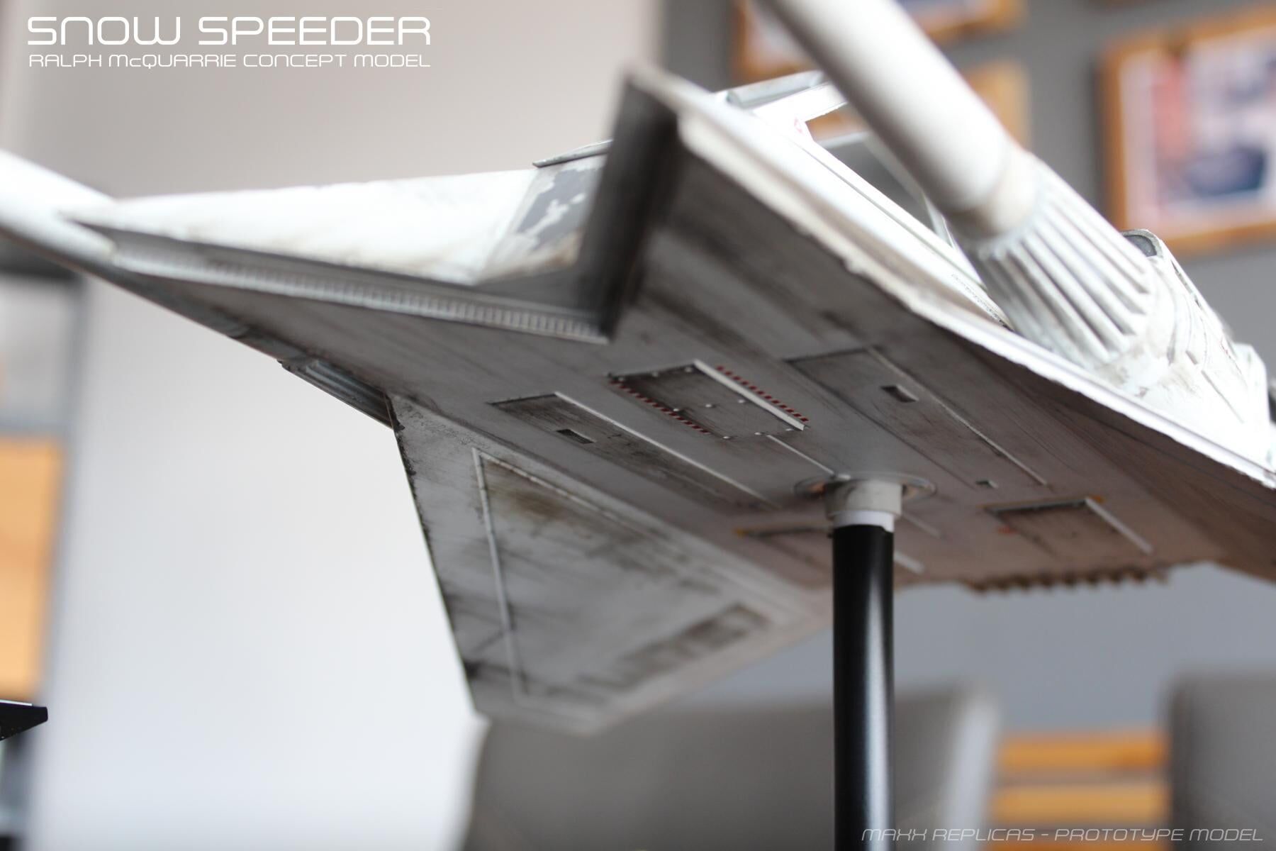 Ralph McQuarry Concept Snowspeeder  3D print model_1