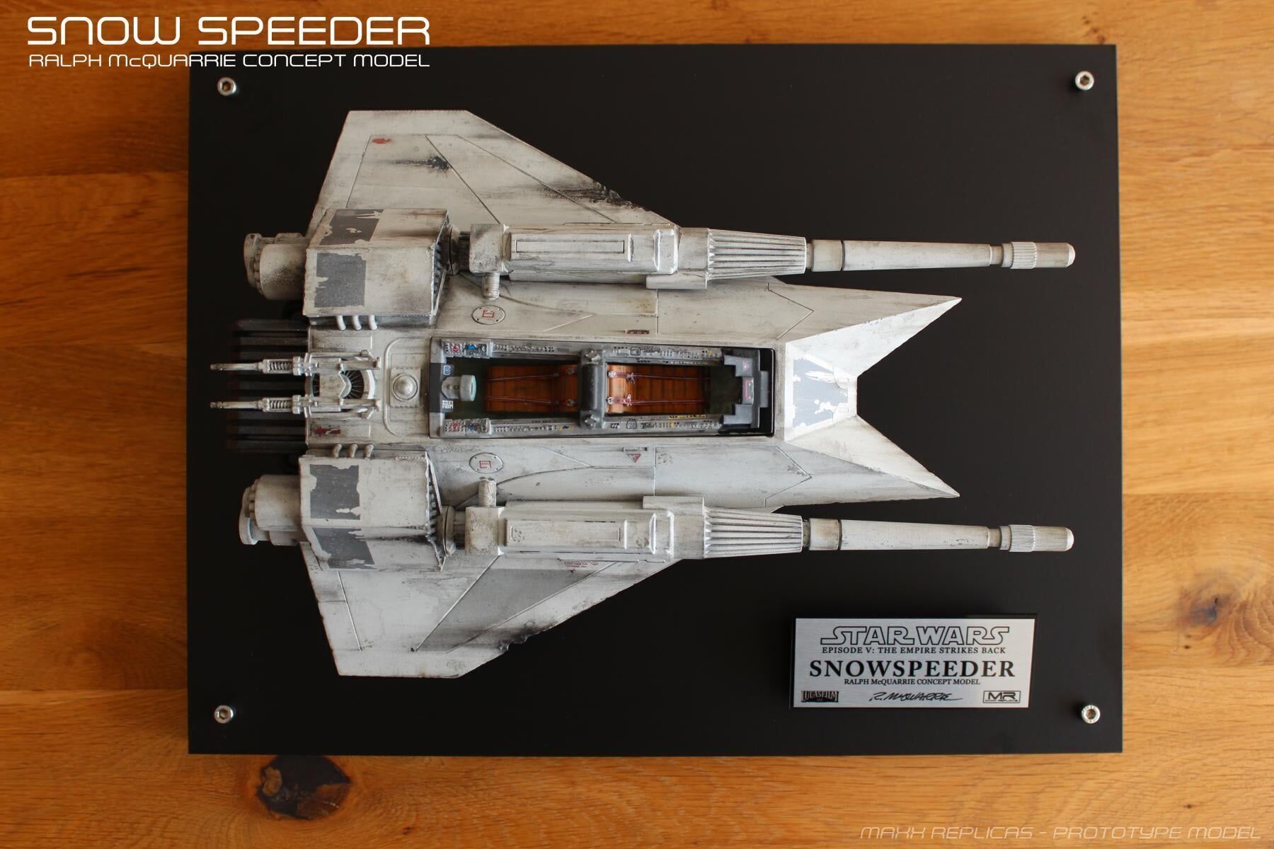 Ralph McQuarry Concept Snowspeeder  3D print model_6
