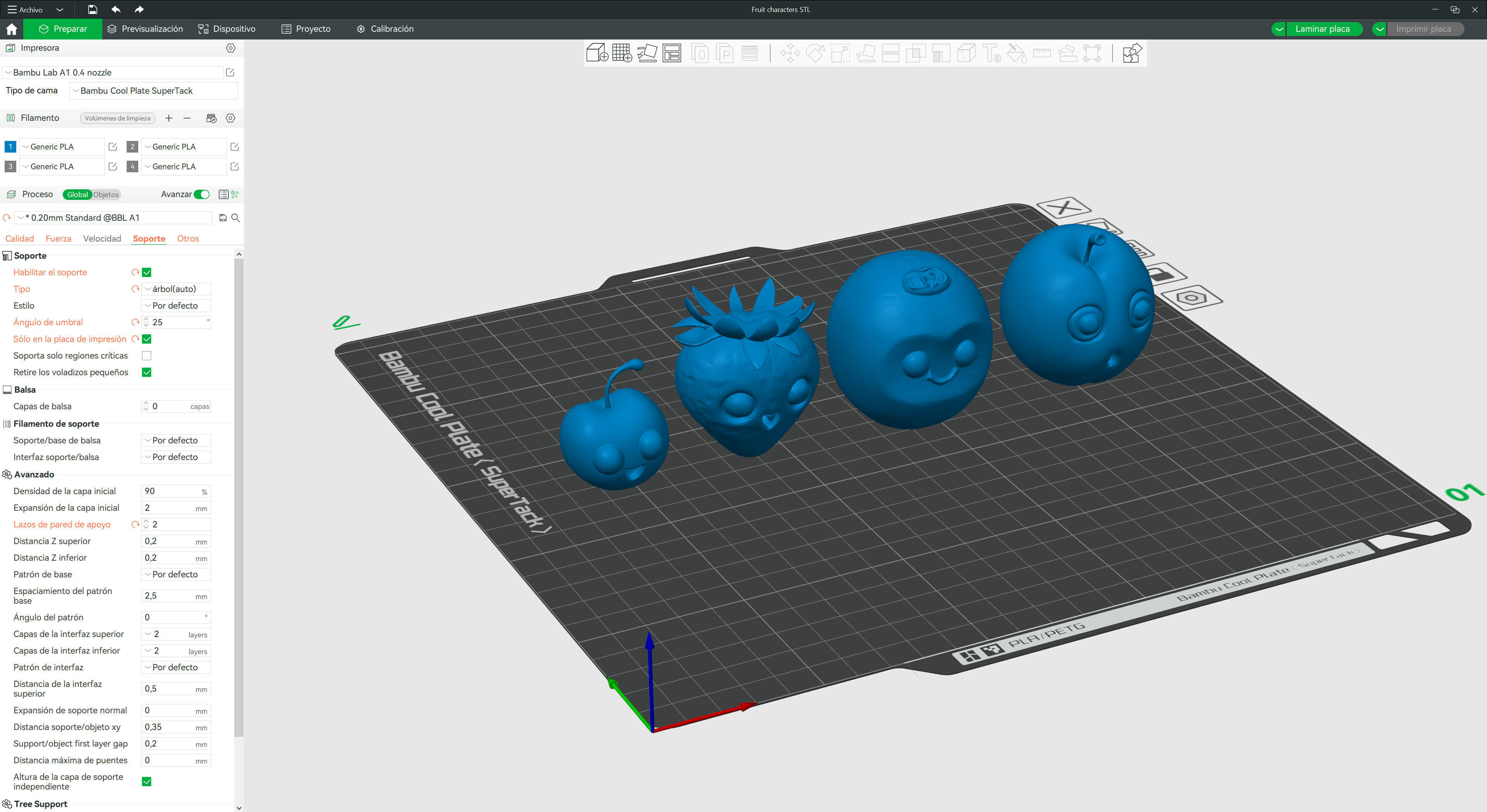Fruit characters 2 3D print model_13