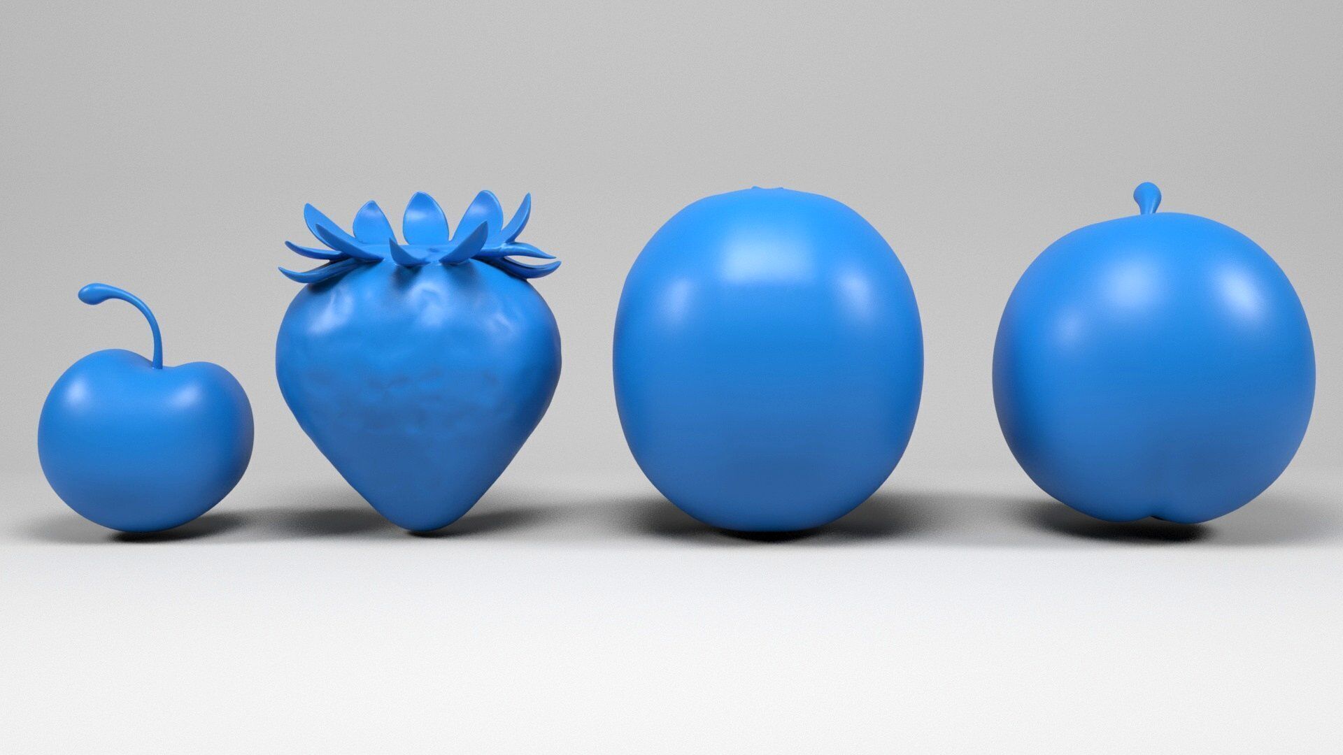 Fruit characters 2 3D print model_6