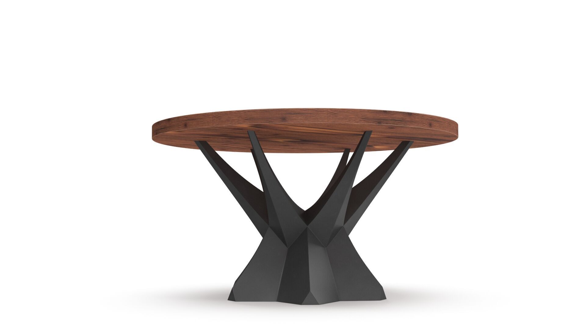 Modern table Low-poly 3D model_6