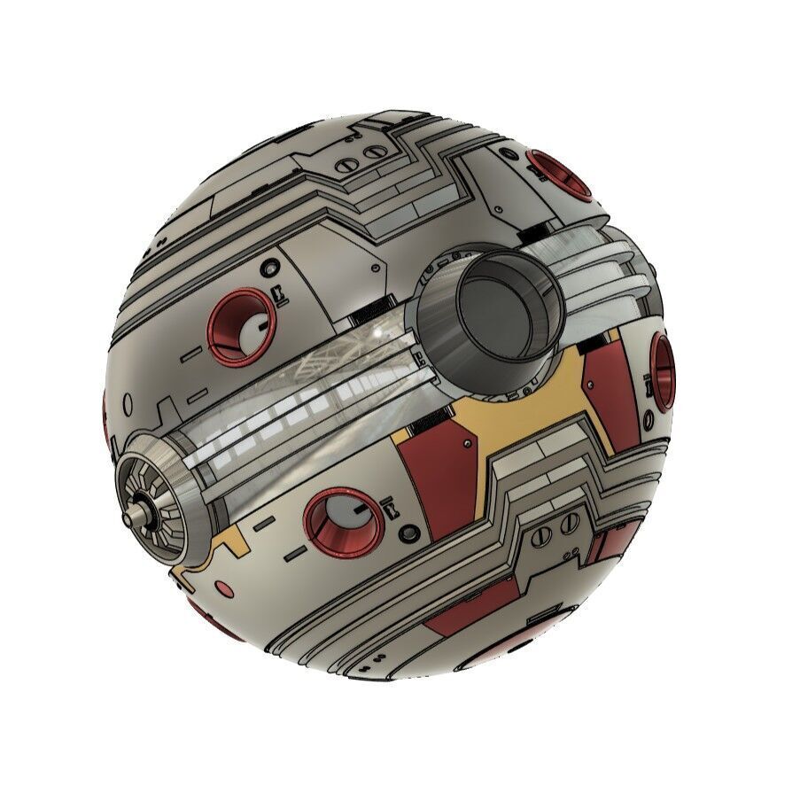 Joe Johnston Concept Jedi Training Remotes  3D print model_11