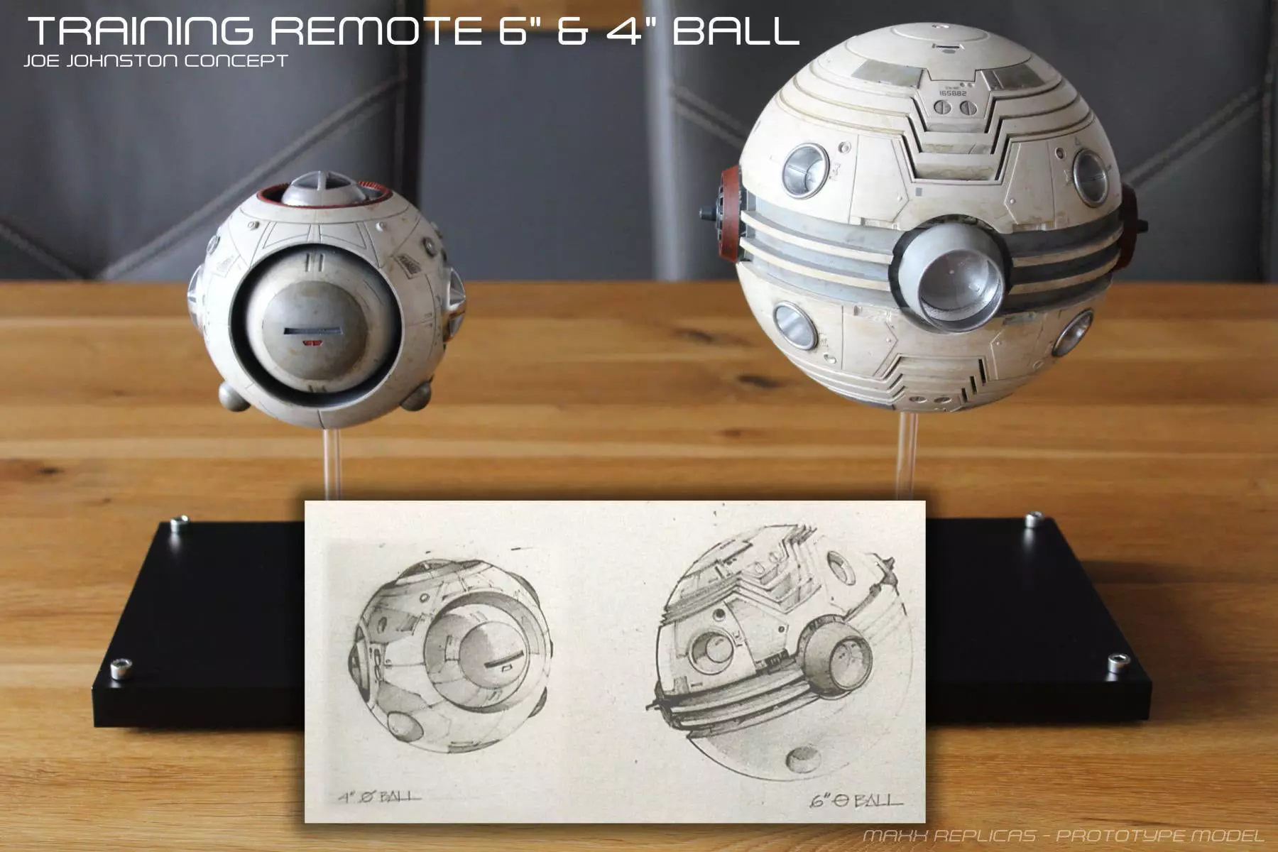 Joe Johnston Concept Jedi Training Remotes  3D print model_0