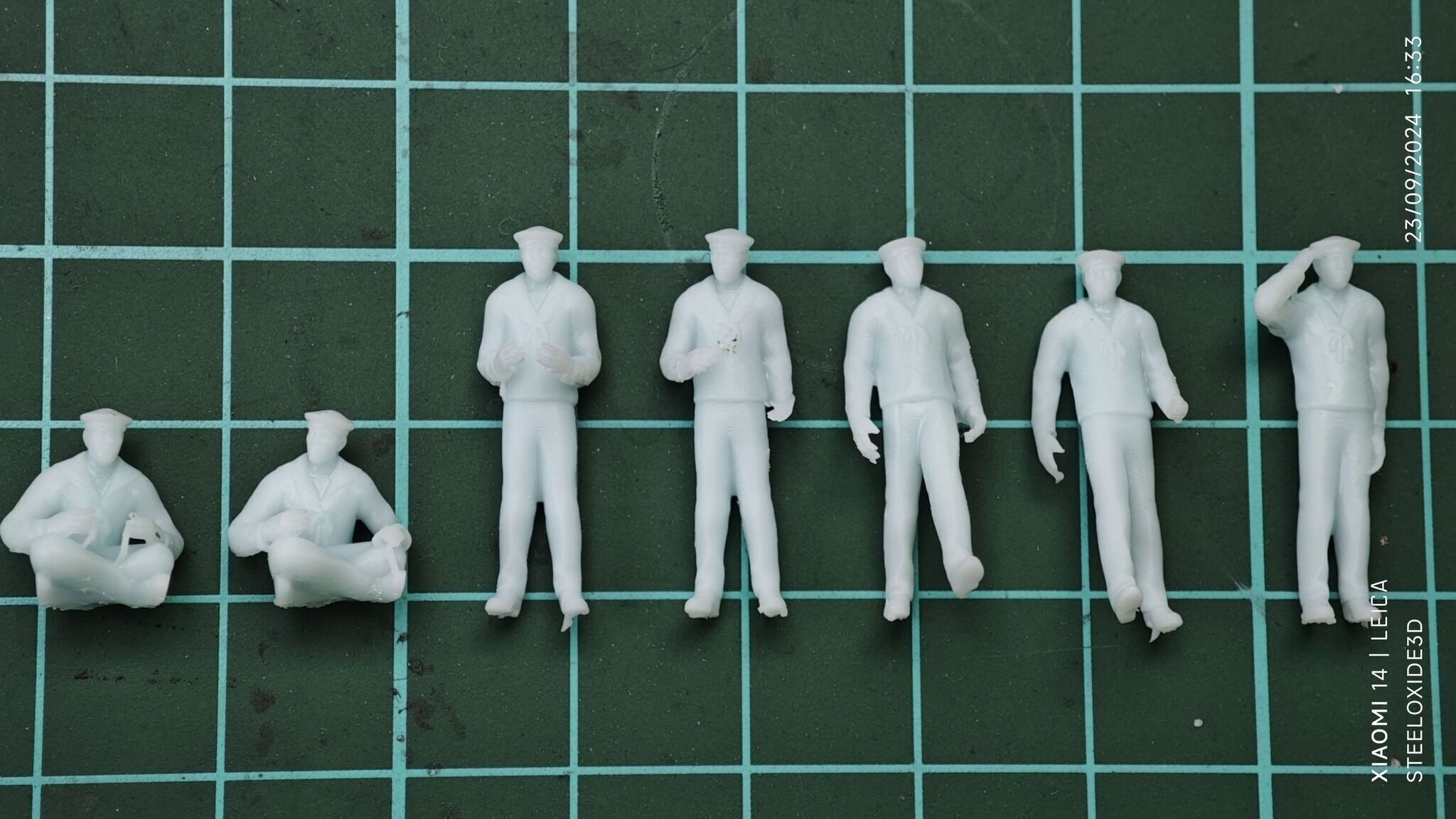 WWII IJN sailors set 3 3D print model_3