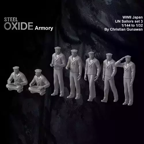 WWII IJN sailors set 3