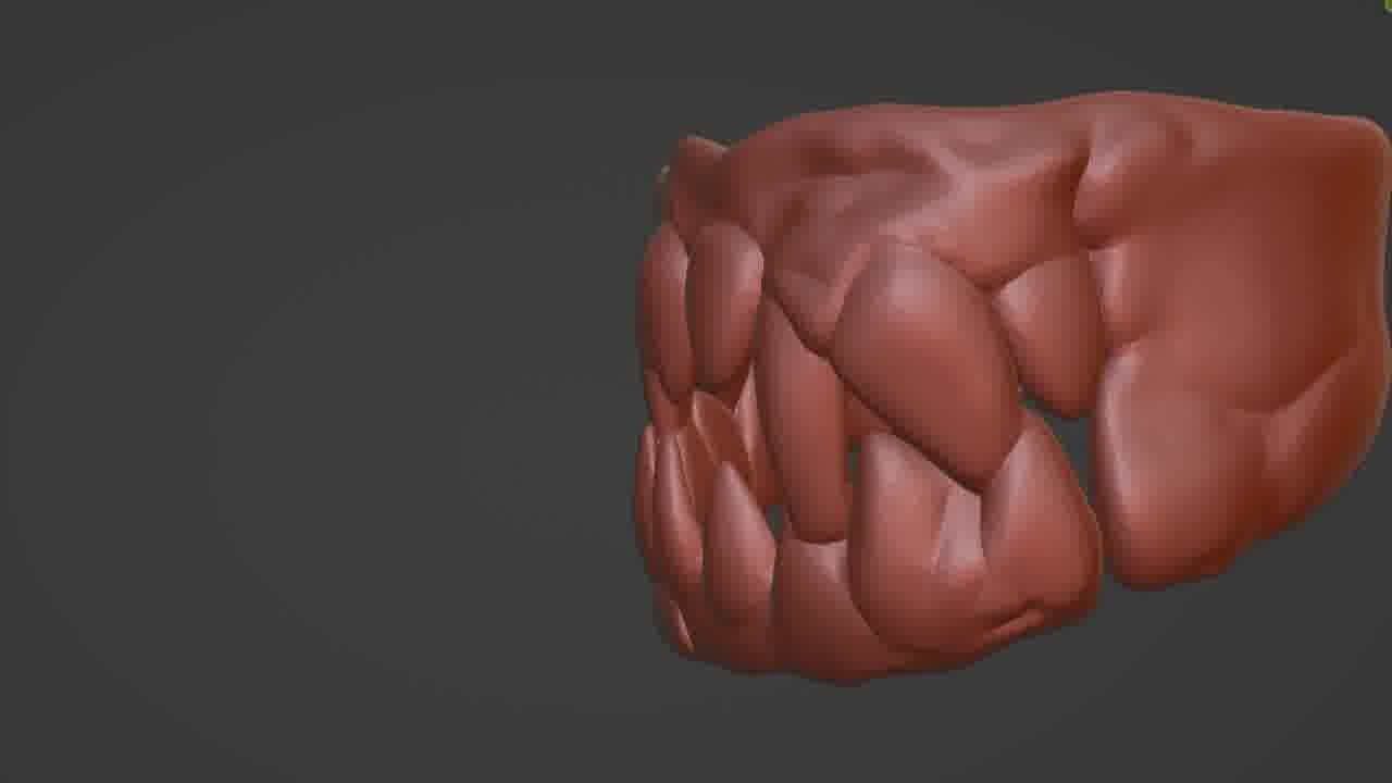 Mouth Ring 3D Printable STL Model  3D print model_20
