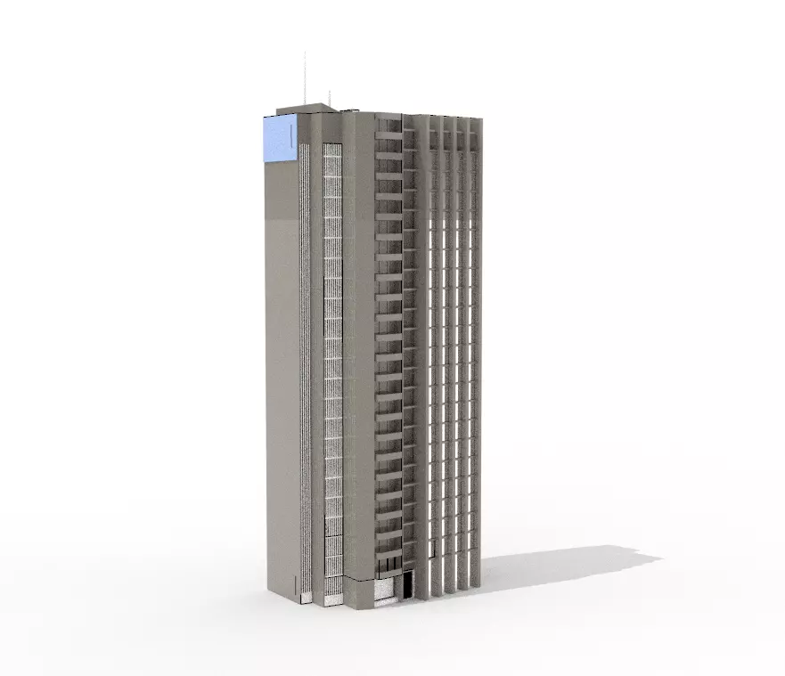 tower 3D model_0