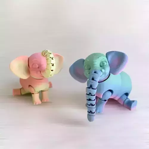 Cute Articulated Elephant