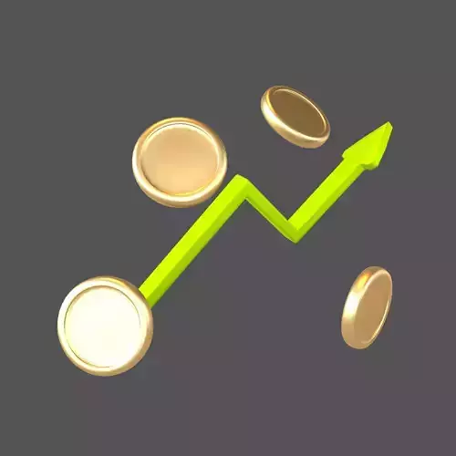Money Growth Arrow Icon v1 001