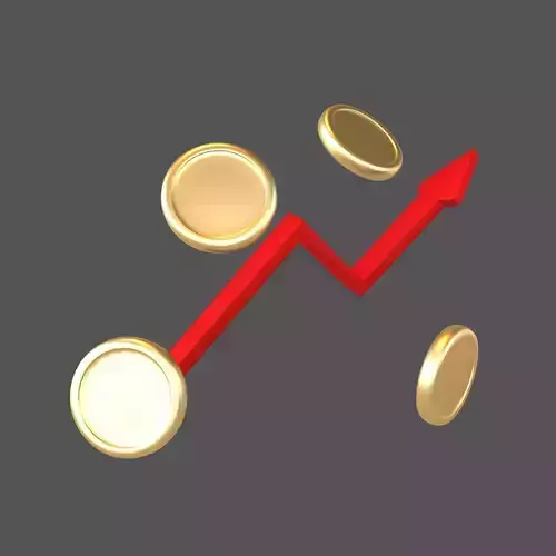 Money Growth Arrow Icon v1 002