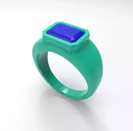 Diamond Signet ring 01