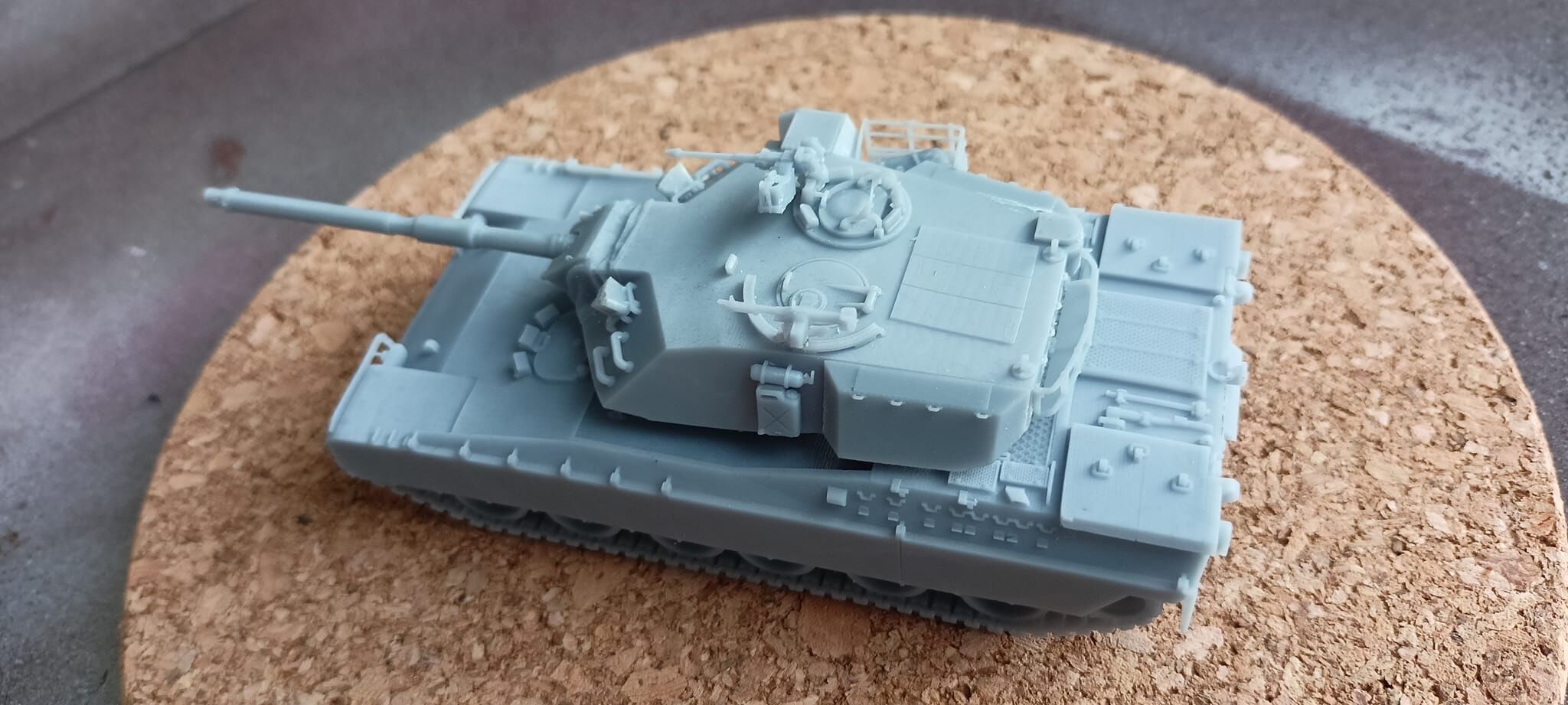 USA XM-1 GM M1 Abrams prototype predecessor  3D print model_1