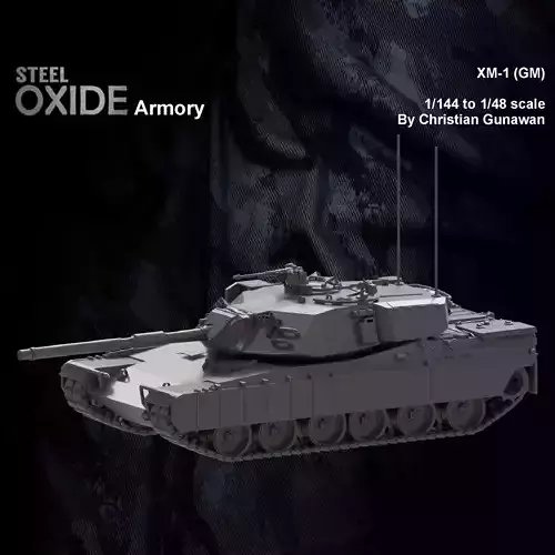 USA XM-1 GM M1 Abrams prototype predecessor 