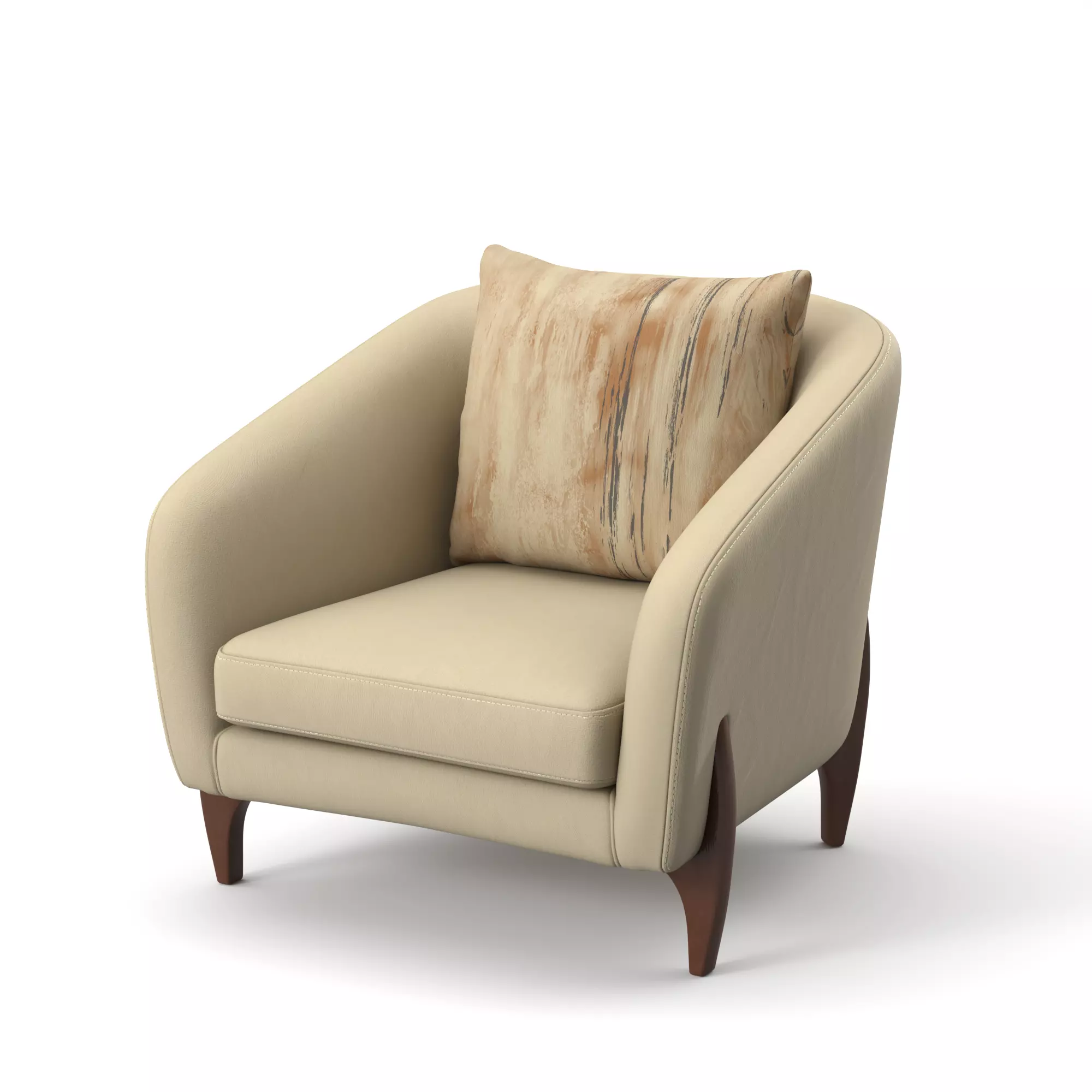 Arm Chair 3D model_0