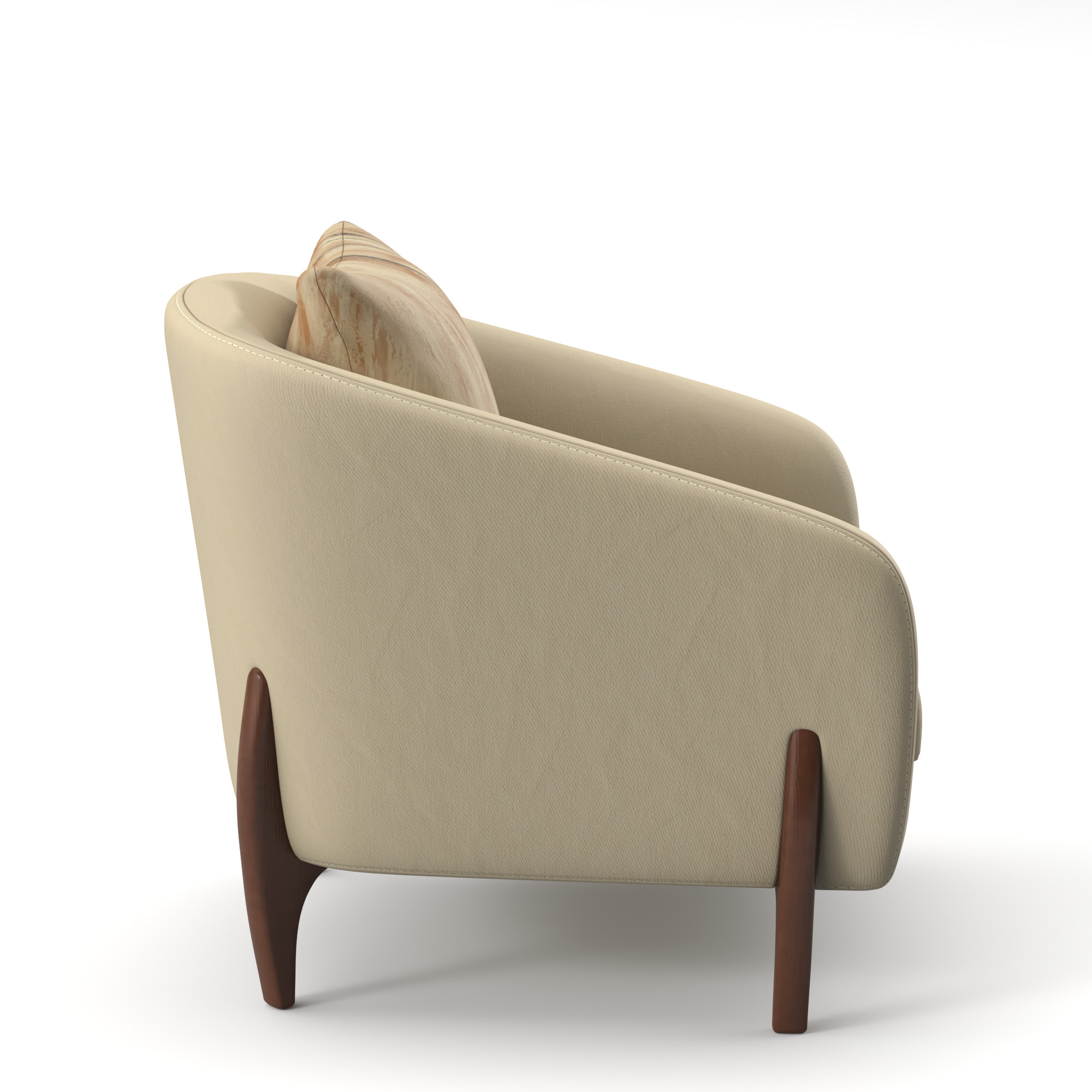 Arm Chair 3D model_3