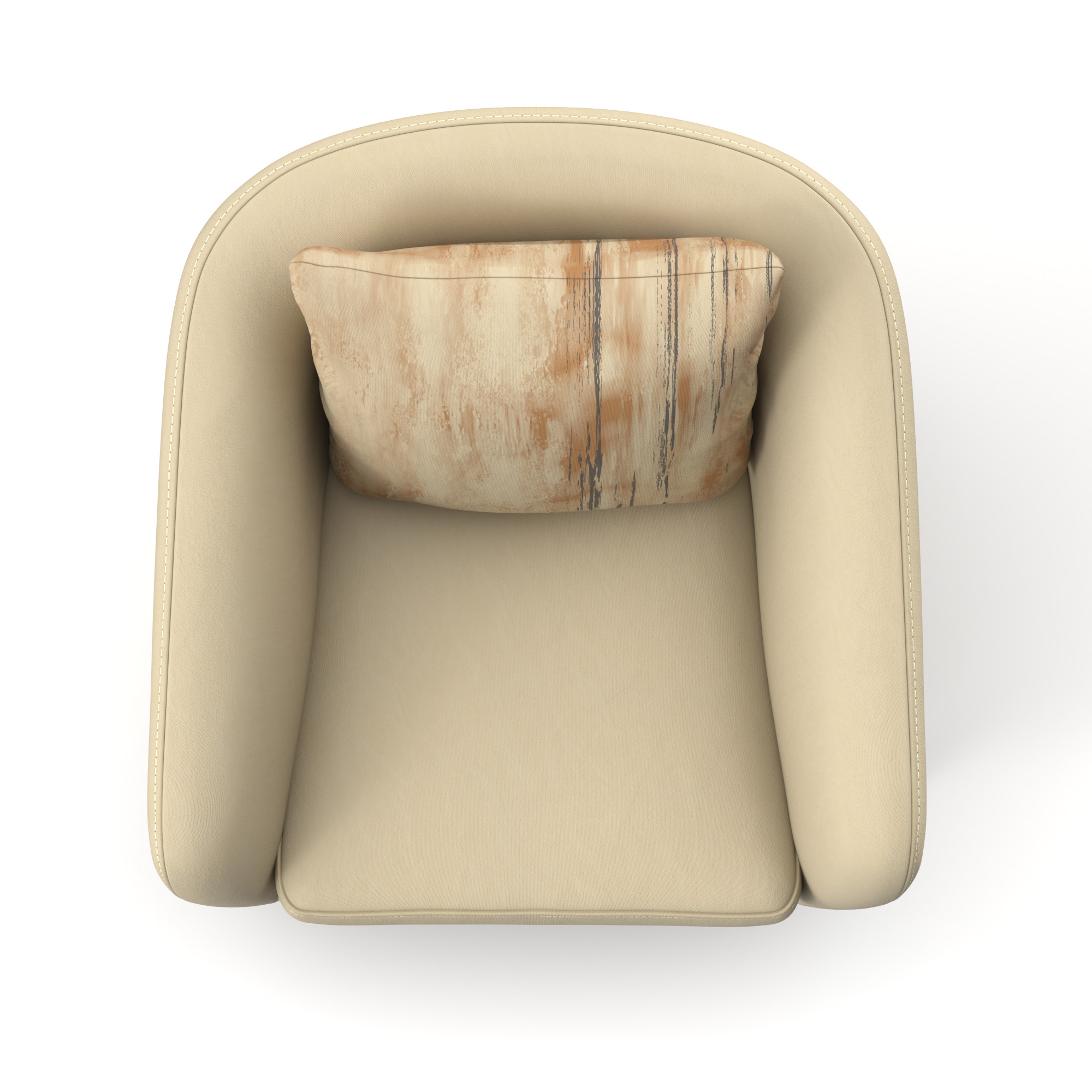 Arm Chair 3D model_5