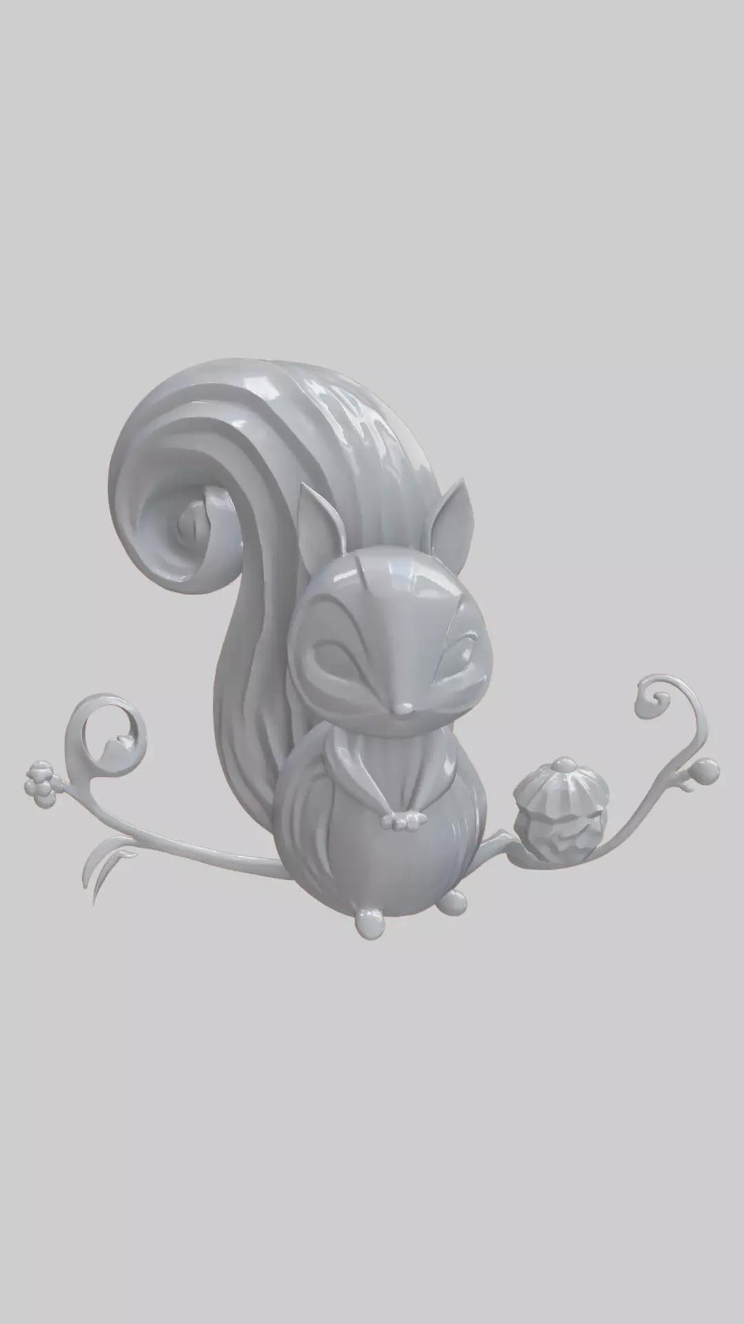 Squirrel Free 3D Free 3D print model_0
