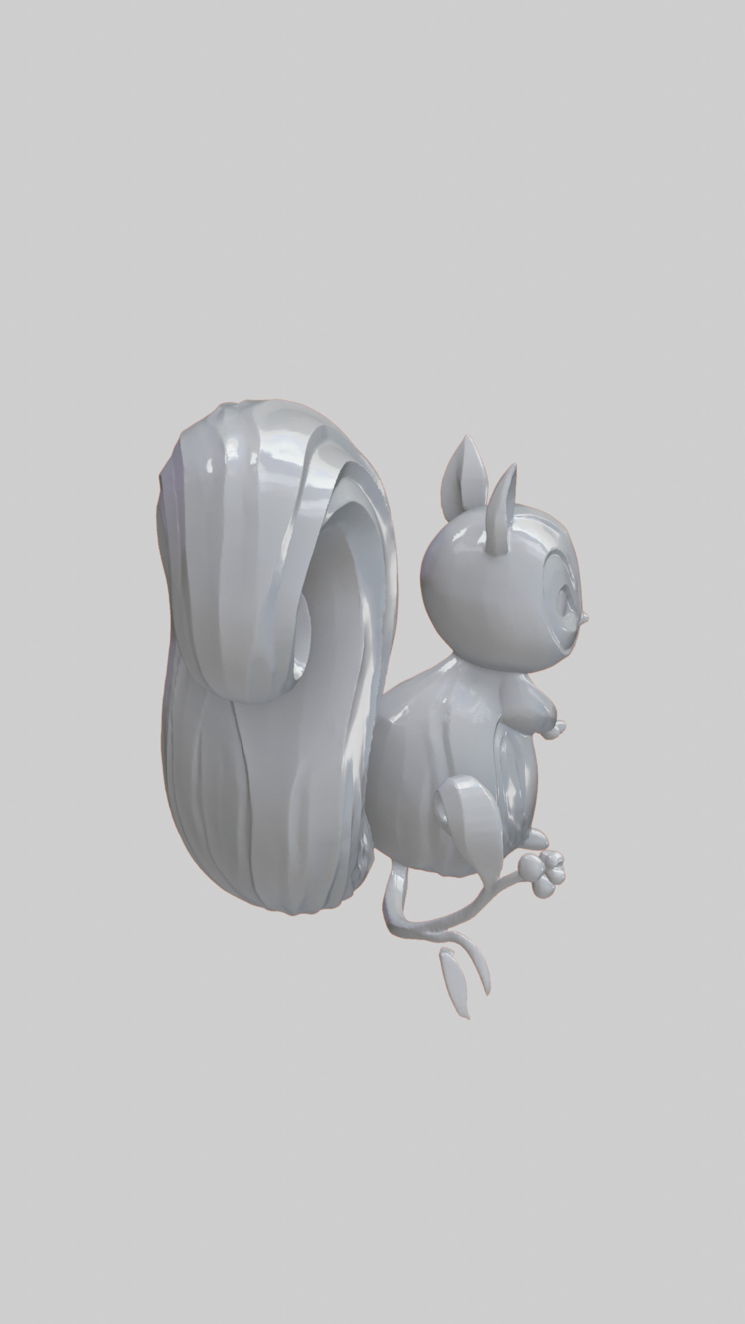 Squirrel Free 3D Free 3D print model_3