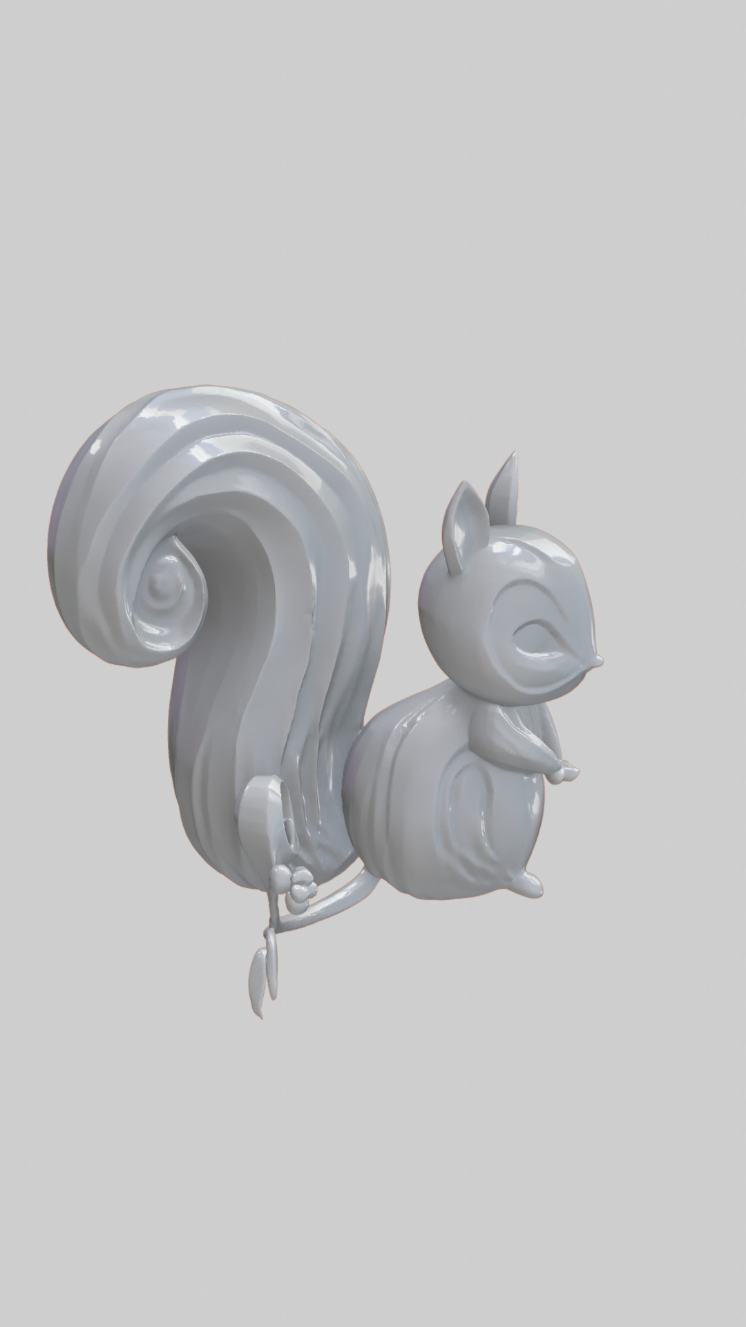 Squirrel Free 3D Free 3D print model_2