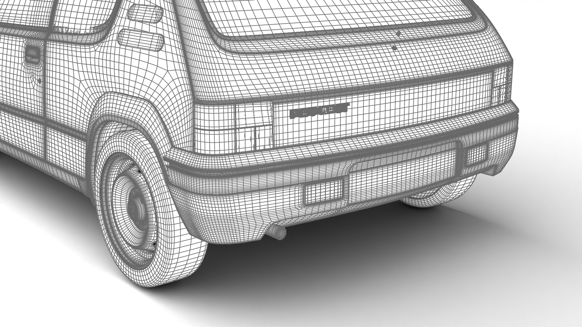 Peugeot 205 Rallye 1 3 1991 3d model 3D model_28