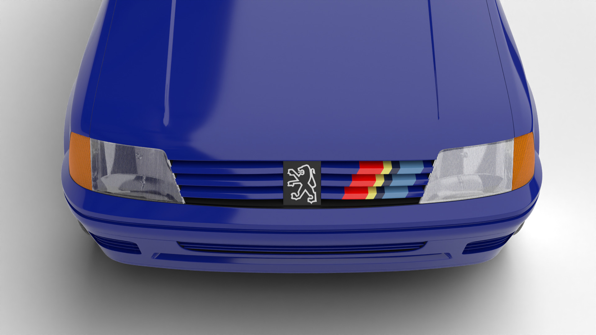 Peugeot 205 Rallye 1 3 1991 3d model 3D model_19
